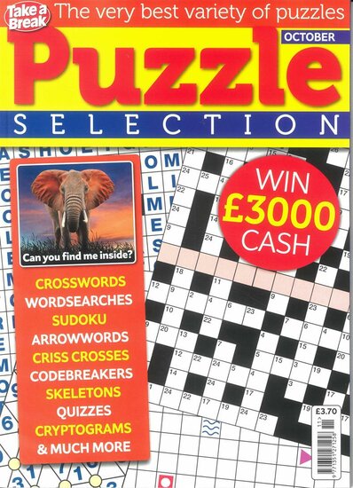 Take A Break's Puzzle Selection Magazine