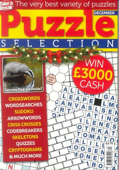 Take A Break's Puzzle Selection Magazine