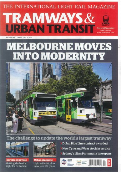 Tramways &amp; Urban Transit Magazine