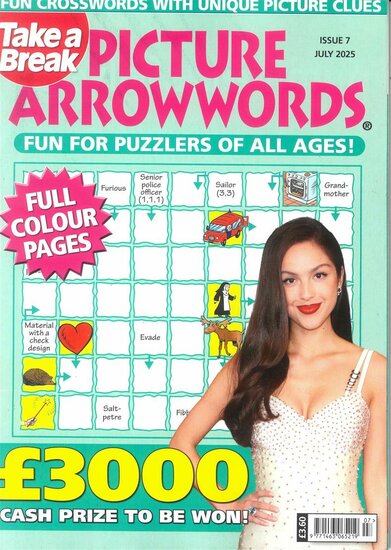 Take a Break's Picture Arrowwords Magazine