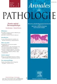 Annales de pathologie (Französisch)