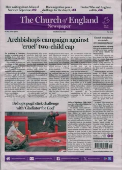 Church of England Newspaper Magazine