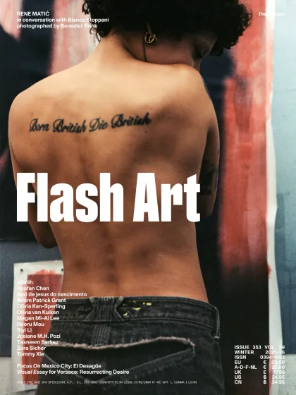 Flash Art International Magazine (Englisch)