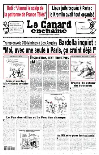Le Canard Enchaine (Französisch)