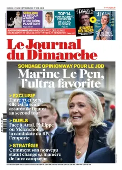 Le Journal du Dimanche Newspaper (Französisch)