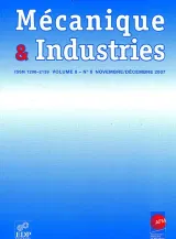 Mécanique et industries (Französisch) 1