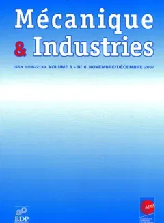 Mécanique et industries (Französisch)