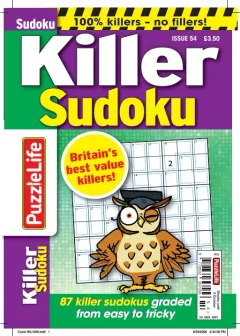 Puzzlelife Killer Sudoku Magazine