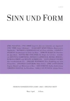 Sinn und Form (Deutsch)